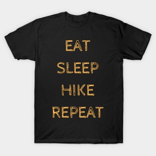 Eat sleep hike repeat T-Shirt